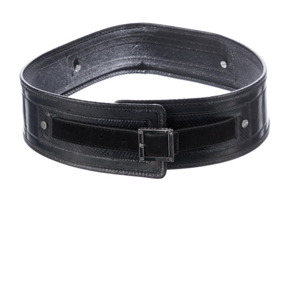 Tory Burch Wide Leather Belt